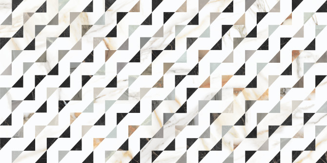 Luce Grey 24×47 Trilusso Decorative Tile  Polished