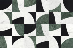 Waterjet Stone Mosaics Pine 12×12 Eclypse Mosaic Polished