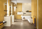 Boost Pro Ivory 30x59 Matte, Taupe 30x59 Matte, Ivory 16x32, Mustard 16x32, Mustard Minibrick Pro Yellow 12x13,