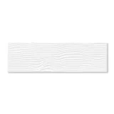 Nomad Just White 3-1/2×11-3/4 Ebb & Flow Field Tile