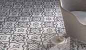 Waterjet Stone Mosaics Blush 16x16 Fleur Mosaic Honed