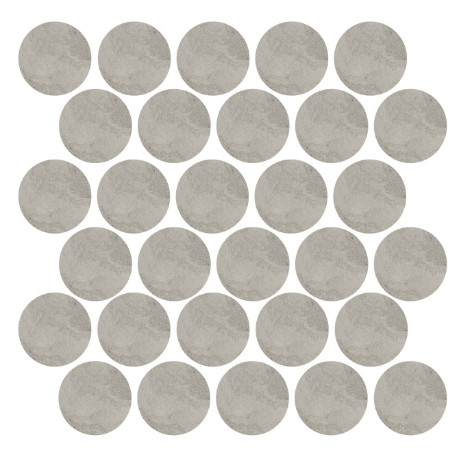 Trajectory Path 2.5 Diameter Circle Mosaic Matte