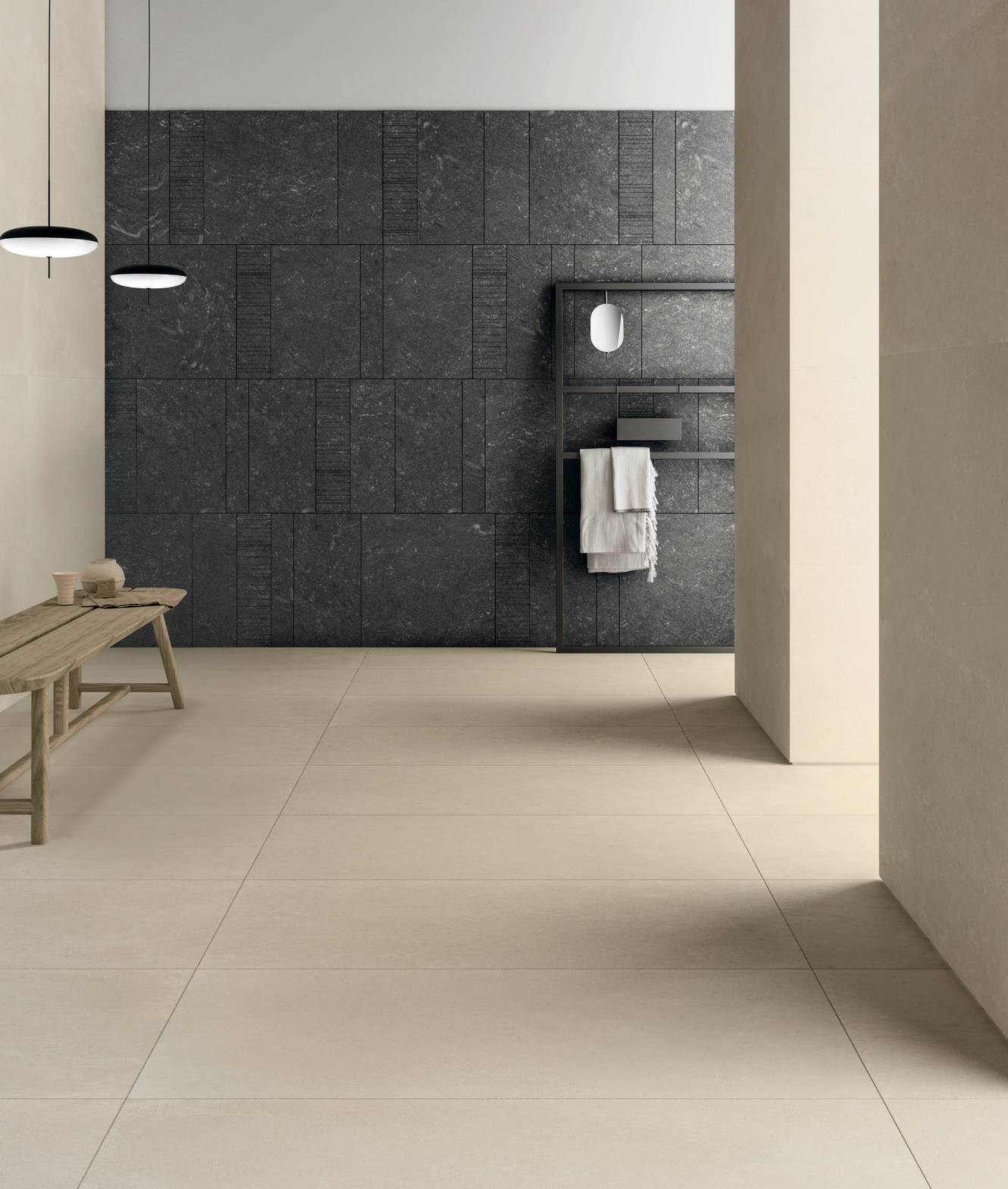 Shapes of Italy Itria 24x47, Gardena 24x24, 16x24, 12x24, 8x24, 4x24, and Relievo 6x24