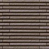 Hosowari Border Light Dark Brown 3/4×9 Normal Mosaic