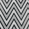 Nano Monochrome 11×14 Zig Zag Mosaic