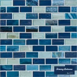Tommy Bahama Lucky Bay 1×2 Brick Mosaic