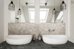 Core Light Grey 2x2 Mosaic