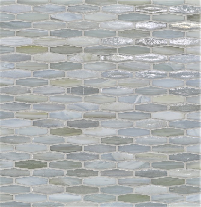 Agate Lucca 5/8×2 Martini Mosaic Ribbed