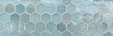 JAW (Just Add Water) Mineral Springs 2″ Hex Border Mosaic Pearl