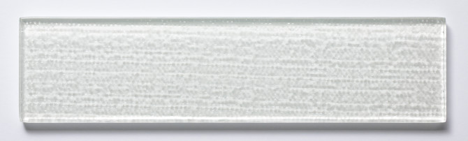 Cascade Glass Pure Silk 2×8 Field Tile Textured