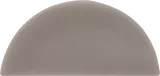 Cursive Smoke 2×4 Demilune Glossy Cursive Smoke 2×4 Demilune Glossy