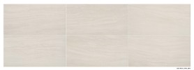 Sabbia Marmo White 6×1 Cove Base Out Corner Matte