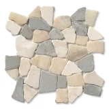 Random Series Kalahari 11-3/4×11-3/4 Random Mosaic Tumbled Random Series Kalahari 11-3/4×11-3/4 Random Mosaic Tumbled