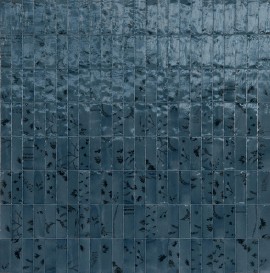 Rice Blu 2×6 Leaf Decorative Tile Rice Blu 2×6 Leaf Decorative Tile