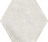 Pike Place White 8″ Hex Field Tile