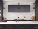 Fletcher Gray Hex Mosaic