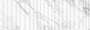 Raffino Bianco Vita 12×36 Alto Decorative Tile Rectified