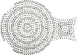 Bijoux White Gloss And Grigio Gloss 19×12 Riviera Mosaic Gloss Bijoux White Gloss And Grigio Gloss 19×12 Riviera Mosaic Gloss