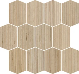 Shibusa Crema 12×12 Losanga Mosaic Matte