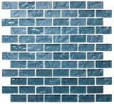 Lava Glass Liquid Rock 1×2 Mosaic