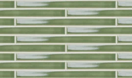 Arcaico Border Green 1×9 Field Tile Bright