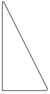 Core Collection Grey Brown 10×26 Right-Facing Triangle