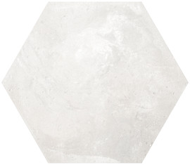 Cottage White 6×6 Hexa Field Tile Matte
