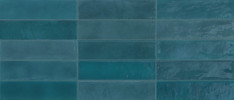 Zellige Neo Petrolio 3×12 Field Tile Glossy