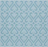 Sanibel Sea Spray 6×6 Persian Decorative Crackle Glossy
