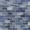 Tozen Antimony 1×2 Brick Mosaic Silk