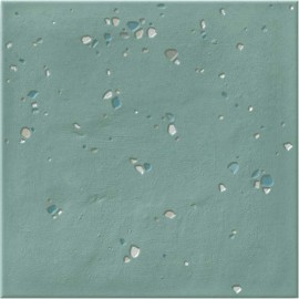 Stardust Teal 6×6 Pebbles Decorative Tile