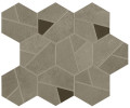 Boost Pro Taupe With Coffee 10×11 Hexagon Mosaic