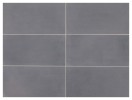 Moroccan Concrete Blue Gray 6×1 Cove Base Out Corner Matte