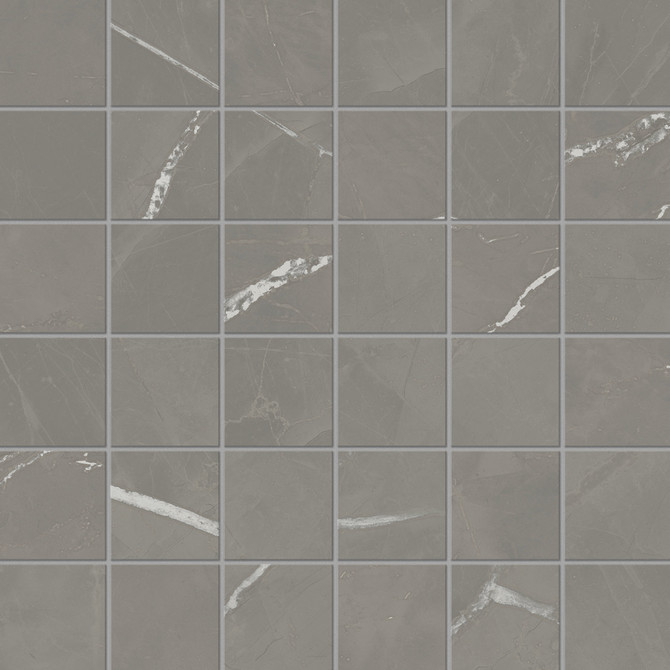 Beyond Calacatta Gray 2×2 Mosaic Matte