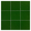TrueTones Ceramics Lauren Green Crackle 4-1/2×4-1/2 Zelli Field Tile Crackle