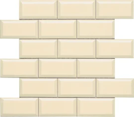 Delray Beaches 2×4 Beveled Brick Mosaic Crackle Delray Beaches 2×4 Beveled Brick Mosaic Crackle