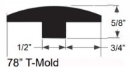 Tudor Brown 2×86 T-Mold
