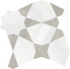 Waterjet Stone Mosaics Grigio 9×9 Stellar Mosaic Honed