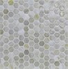 Agate Asolo 1″ Hexagon Mosaic Pearl