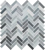 Serentina Zen 12×13 Herringbone Mosaic Glossy