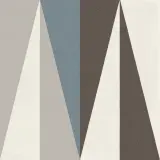 D_Segni Chalk/Midnight/Shadow/Smoke/Denim Blend 8×8 Peak Decorative Tile Matte