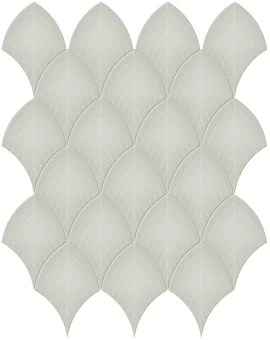 Nantucket Sage 11×13 Scallop Mosaic Glossy Nantucket Sage 11×13 Scallop Mosaic Glossy