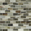 Tozen Antimony 1×2 Brick Mosaic Silk