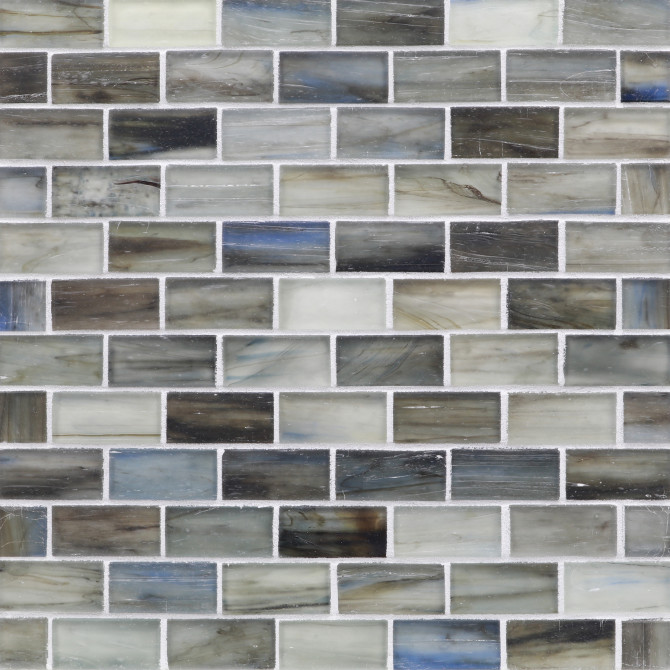 Haisen Steel 1×2 Mosaic Silk