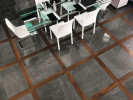 Etic Palissandro 4x36 Matte, Marvel Grey Stone 30x30 Polished