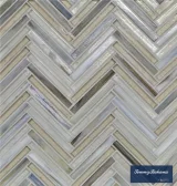 Tommy Bahama Cappadocia 1/2×4 Zig & Zag Mosaic