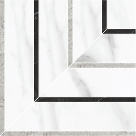 La Marca Statuario Nuovo 8×8 Picco Mosaic Honed
