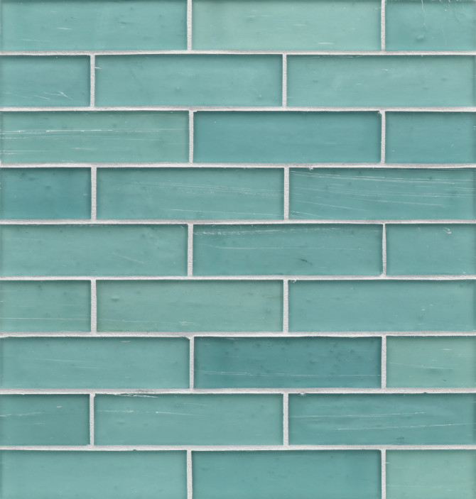 Elements Kentucky Blue 1-1/4×5 Brick Mosaic Silk
