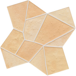 Trencadis Sand 10×10 Gaudi Field Tile