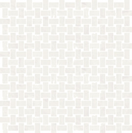 Bondi White 12×12 Basketweave Mosaic Polished